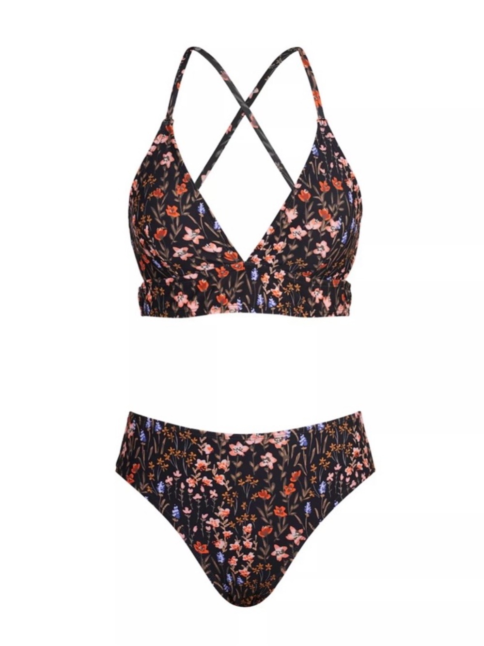 Cupshe Floral Bikini Set